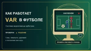 VAR в футболе: как работает система видеопомощи судьям